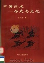中国武术-历史与文化 1995 PDF电子版封面 7561411936 程大力著