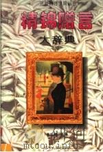 精锦赠言大辞典 1996 PDF电子版封面 7205033594 李忠昌主编