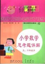 小学数学思考题详解  五  六年级用（1999 PDF版）