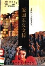 爱国主义文粹 1993 PDF电子版封面 7538216995 李庆才等编