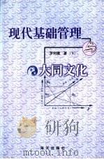 现代基础管理与大同文化  下     PDF电子版封面  780654707X  罗利建著 