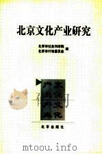 北京文化产业研究 1999 PDF电子版封面 7200037117 高起祥,袁振宇主编;北京市社会科学院,北京市计划委员会编