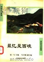 最忆是西峡  文学创作西峡笔会集锦   1994  PDF电子版封面  7805386471  张一弓主编 