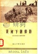 黄河下游修防 1956 PDF电子版封面 15106·2 黄河水利委员会编辑室编