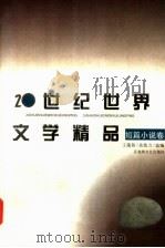 20世纪世界文学精品 短篇小说卷 1997 PDF电子版封面 7805798141 王箴躬,余致力选编