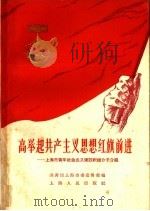 高举起共产主义思想红旗前进：上海市青年社会主义建设积极分子介绍   1958  PDF电子版封面  7074·228  共青团上海市委宣传部编 