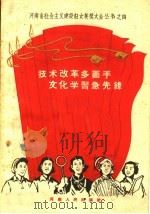 技术改革多面手  文化学习急先锋   1958  PDF电子版封面  3105·116  河南省妇女联合会编 