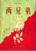 两兄弟  独幕话剧   1958  PDF电子版封面  T10090·368  李才年著 