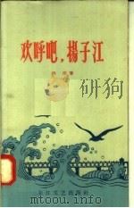 欢呼吧，扬子江   1958  PDF电子版封面  10107·107  洪洋著 
