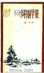 乡村的早晨 1959 PDF电子版封面 10091·333 芦萍著