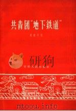 共青团“地下铁道” 1959 PDF电子版封面 T10102·829 周彼等著