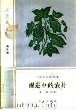 跃进中的农村   1959  PDF电子版封面  10020·1345  康濯等著 