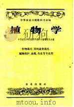 中等农业学校教科书初稿  植物学  作物栽培、果树蔬菜栽培、植物保护、蚕桑、茶业等专业用（1957 PDF版）
