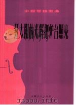 红太阳的光辉把炉台照亮 小提琴独奏曲 1976 PDF电子版封面 8171·1505 陈钢编曲