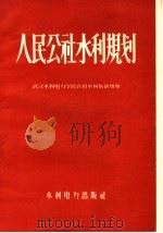 人民公社水利规划（1959 PDF版）