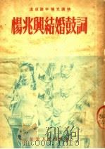 杨兆兴结婚鼓词 1953 PDF电子版封面 程溪林撰;王福慧改编