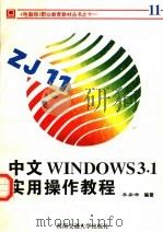 中文Windows 3.1实用操作教程 1996 PDF电子版封面 7810229516 李淼浩编著