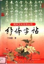 舒体字帖 1997 PDF电子版封面 7801370988 丁泽卿著