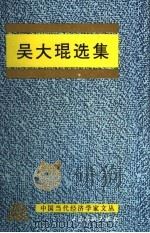 吴大琨选集 1995 PDF电子版封面 7805778116 吴大琨著