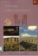 中国百强县党组织与改革发展纪实  青浦分册   1994  PDF电子版封面  7800980707  陈士杰册主编 