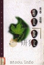 精美散文 青春·温情卷 1998 PDF电子版封面 7542502573 罗雪红等编