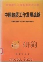 中国地质工作发展战略 1999 PDF电子版封面 711602798X 中国地质学会2000年中国地质研究会编