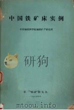 中国铁矿床实例  《我国铁矿找矿方向探讨》附件  第一铁矿研究队（1978 PDF版）