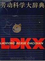 劳动科学大辞典 1991 PDF电子版封面 7536418280 赵履宽,黄定康主编