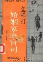 怎样打婚姻家庭官司 1993 PDF电子版封面 7563005838 张伟,周亦杨编著
