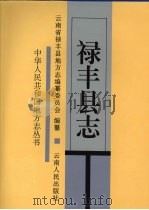禄丰县志   1997  PDF电子版封面  7222022112  云南省禄丰县志地方志编纂委员会编纂 