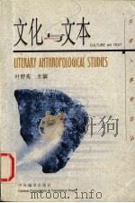 文化与文本 1998 PDF电子版封面 7801092597 叶舒宪主编;中国文学人类学研究会,海南大学比较文学学科编
