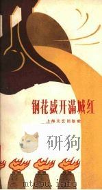 钢花盛开满城红 1959 PDF电子版封面 10078·0358 上海文艺出版社编