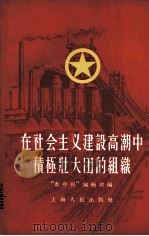 在社会主义建设高潮中积极壮大团的组织 1956 PDF电子版封面 3074·114
