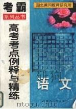 高考语文考点例释与精练（1997 PDF版）