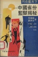 同在蓝天下：中国省份监狱揭秘（1992 PDF版）