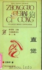 直觉 1992 PDF电子版封面 7536316410 王和平著