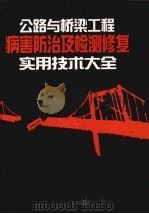 公路与桥梁工程病害防治及检测修复实用技术大全 1999 PDF电子版封面 7806049398 张晖主编