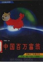 中国百万富翁 1993 PDF电子版封面 7224028568 何柏生著