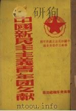 中国新民主主义青年团文献 1950 PDF电子版封面 青年团华南工作委员会编
