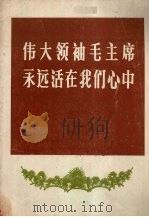 伟大领袖毛主席永远活在我们心中 1977 PDF电子版封面 四川省新闻图片社编