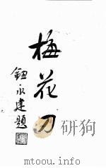 梅花刀图说   1931  PDF电子版封面    吕光华，李元智著 