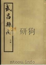 武昌县志  下（ PDF版）