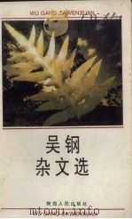 吴钢杂文选（1993 PDF版）
