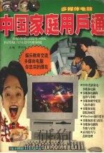 多媒体电脑  中国家庭用户通   1996  PDF电子版封面  7810436171  潭利民主编 