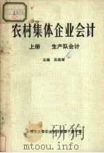 农村集体企业会计  上  生产队会计（ PDF版）