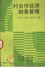村合作经济财务管理   1991.10  PDF电子版封面  7215018229  马天顺，祝兴彬，聂玉鸣编著 