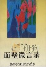 面壁微言录 1995 PDF电子版封面 7531314762 荒原著