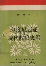 印度尼西亚现代政治史纲 1989 PDF电子版封面 7561502567 孙福生著