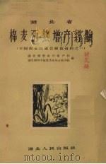 湖北省棉麦两熟增产经验 1957 PDF电子版封面 T16106·41 湖北省农业厅棉产科,湖北省科学技术协会农学组编