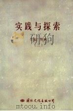 实践与探索  3   1999  PDF电子版封面  7801056256  树林主编 